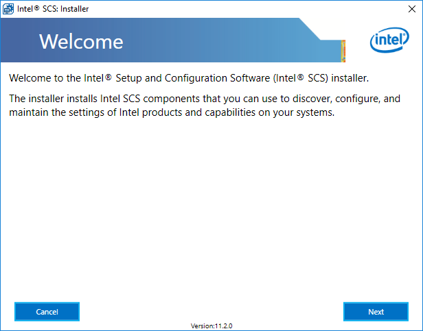 RCS Install Dialog